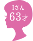Iさん 63才